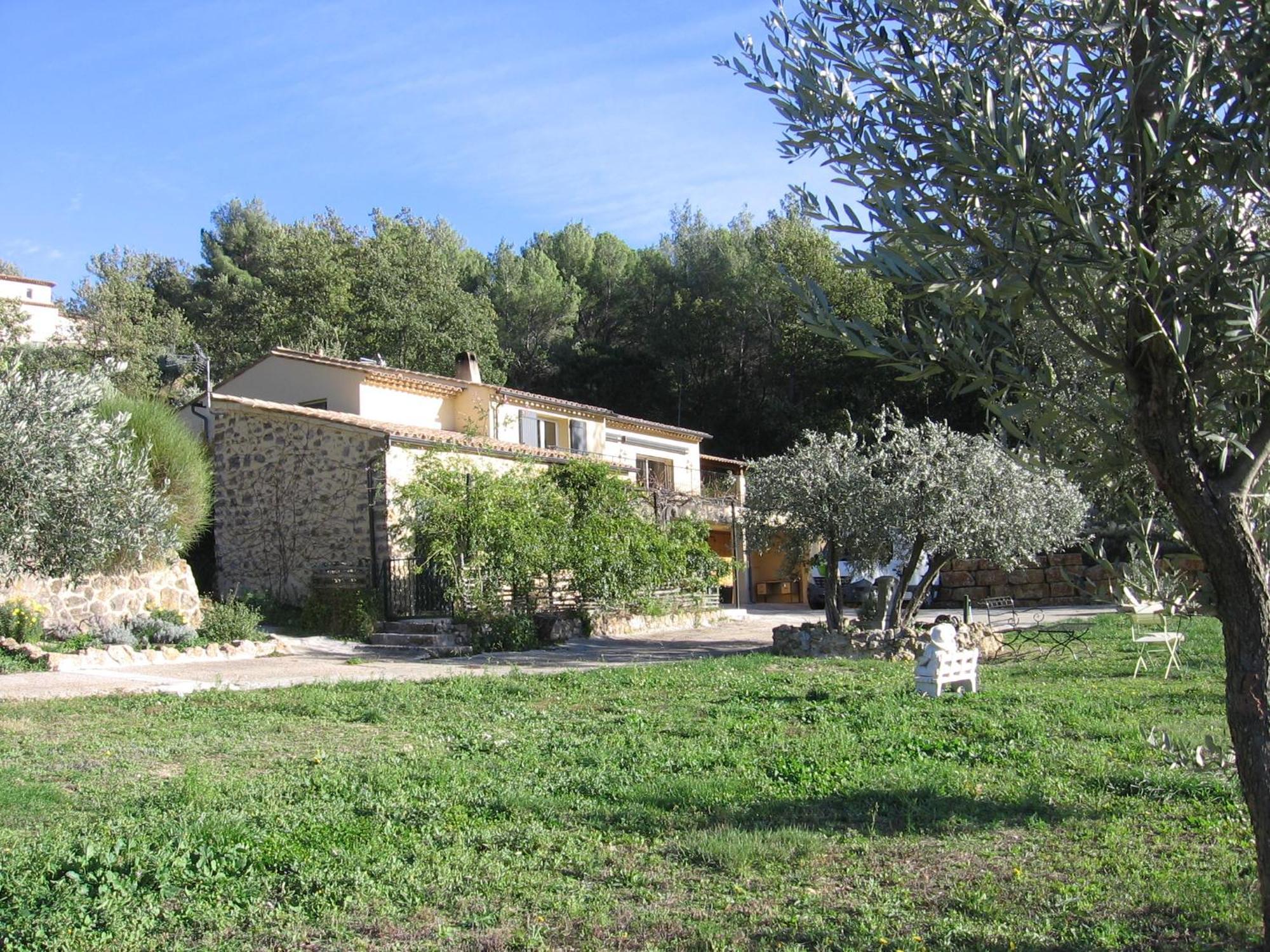 Vila Les Genets Fayence Exteriér fotografie